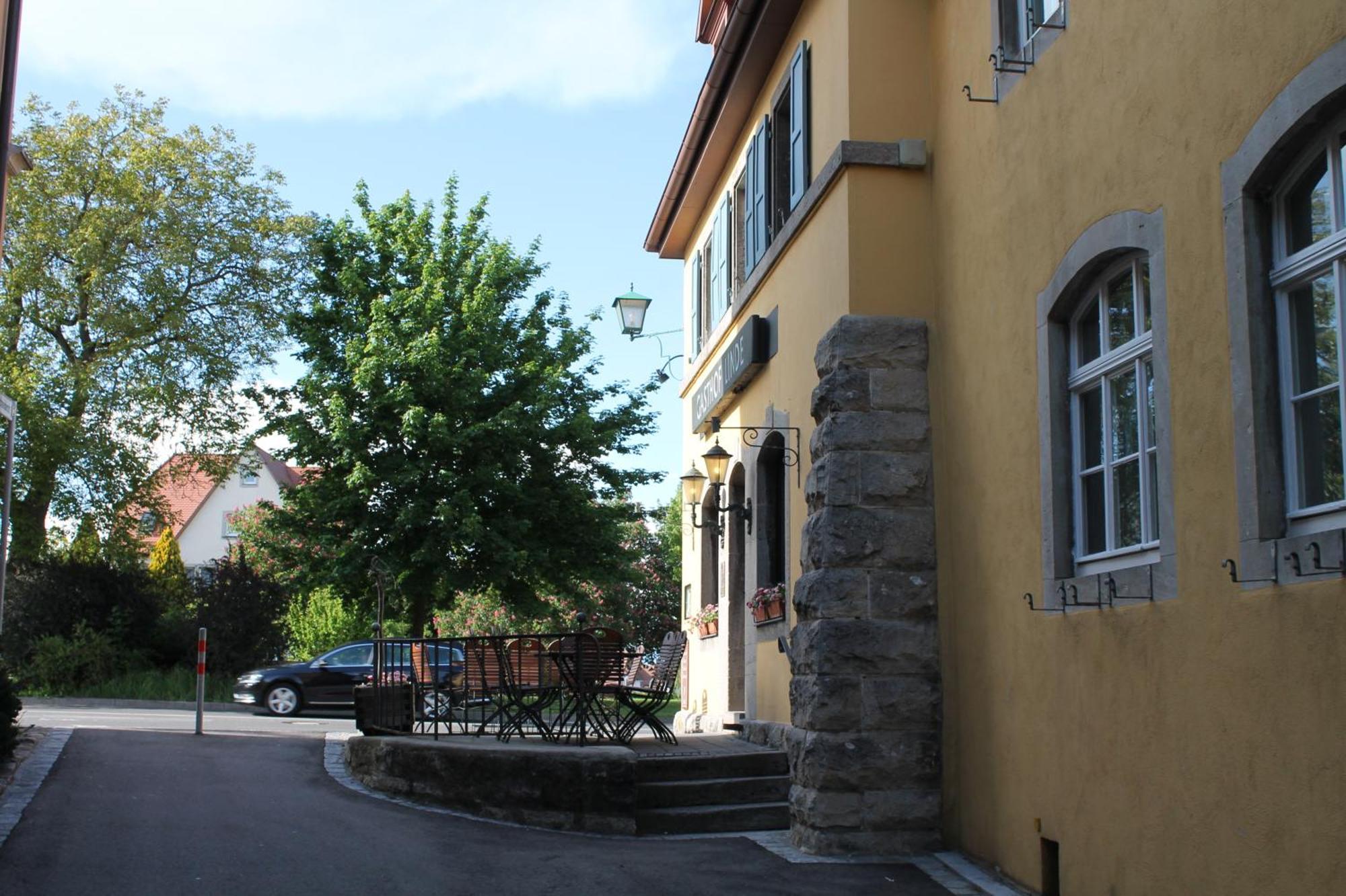 Hotel Gasthof Zur Linde Rothenburg ob der Tauber Kültér fotó